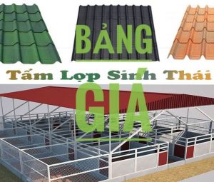 Bảng giá tấm lợp sinh thái