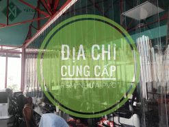 Địa chỉ cung cấp rèm nhựa PVC và phụ kiện thi công giá rẻ nhất Quận 12, HCM
