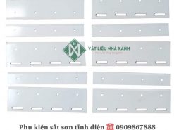 Phụ kiện pát treo sắt sơn tĩnh điện màu trắng