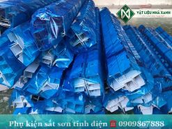 Phụ kiện thanh treo rèm nhựa PVC