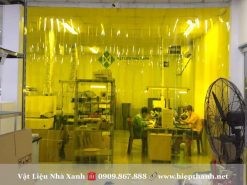 Rèm nhựa (màn nhựa pvc) ngăn côn trùng