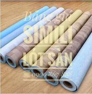 Bảng giá simli lót sàn mới nhất