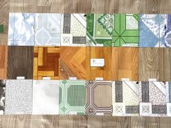 Bảng màu simili trải sàn mới nhất