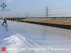 Hình ảnh VLNX thi công màng chống thấm Hàn Quốc