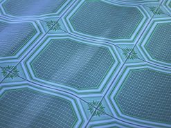 Mẫu simili lót sàn nhà hoa văn ô vuông đơn giản đẹp nhất 2021