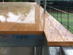 Ứng dụng ván nhựa PVC Vật Liệu Nhà Xanh làm sàn nhà tiền chế