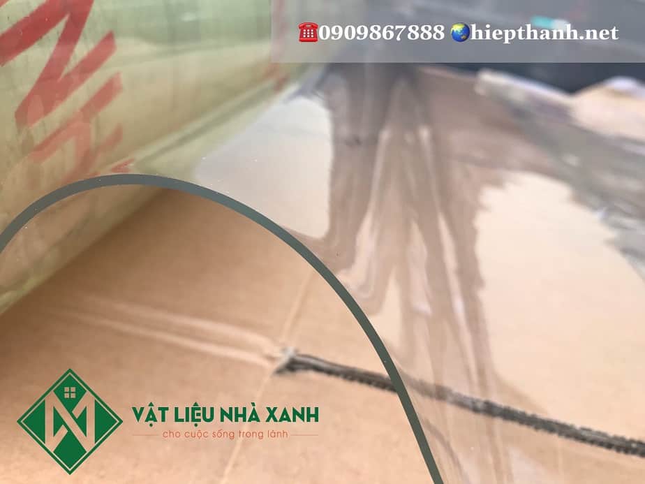 Màng Nhựa PVC Dẻo Trong Suốt (Khổ 1,2m - 1,6m) Đủ Độ Dày