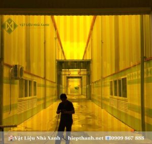 Rèm nhựa PVC thi công tại KCN Thuận Đạo Mở Rộng, H.Cần Đước, Tỉnh Long An