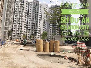 Cung cấp Polycarbonate Đặc Solarflat 5mm màu nâu trà cho dự án Celadon City Quận Tân Phú