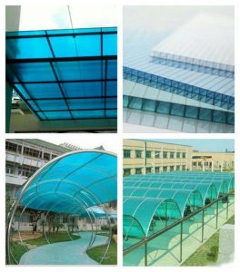 Ứng dụng của tấm poly rỗng ruột đài loan